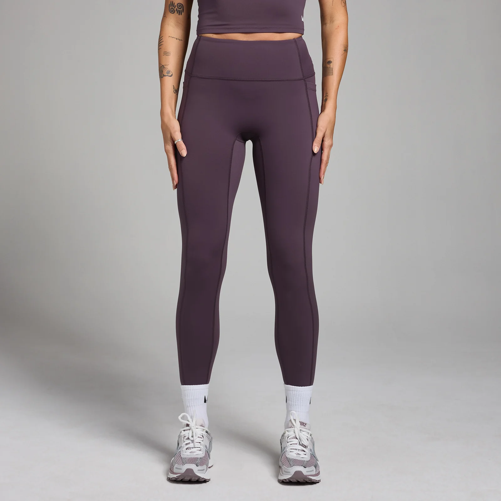 Naisten MP Active Pocket -leggingsit – Deep Purple - XS Image 1