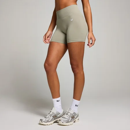 Naisten saumattomat MP Invisible Scrunch -shortsit - Deep Sage
