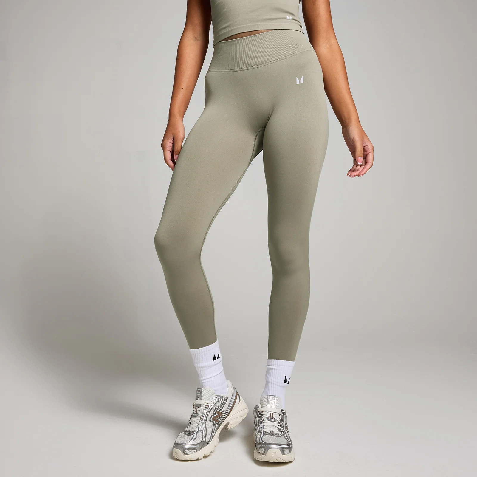 Naisten saumattomat MP Invisible Scrunch -leggingsit - Deep Sage - XL Image 1