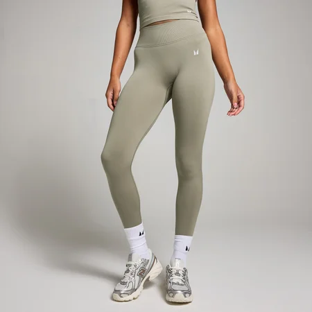 Naisten saumattomat MP Invisible Scrunch -leggingsit - Deep Sage