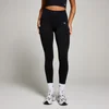 Naisten saumattomat MP Invisible Scrunch -leggingsit - Musta