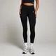 Naisten saumattomat MP Invisible Scrunch -leggingsit - Musta