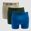 Miesten MP-bokserit (3 kpl) - Dark Emerald/Deep Sage/True Blue
