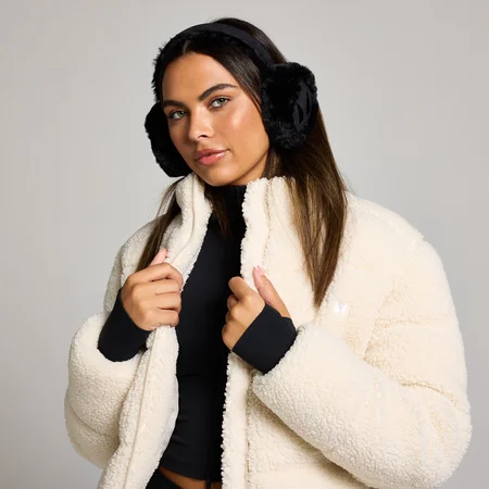 MP-korvanlämmittimet - Musta/tummanharmaa