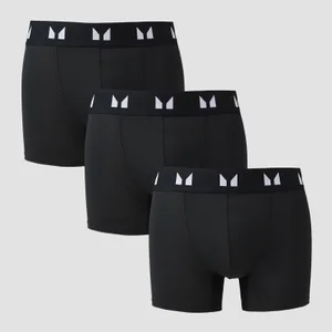 Miesten tekniset MP-bokserit (5 kpl) - Musta - Size M
