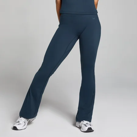 Naisten leveälahkeiset MP Tempo -leggingsit - Dark Sapphire
