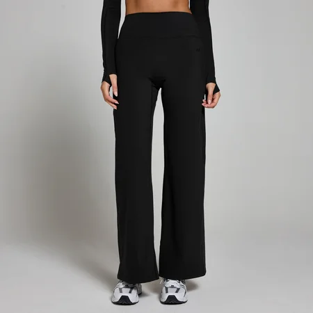 Naisten leveälahkeiset MP Tempo -leggingsit – Musta