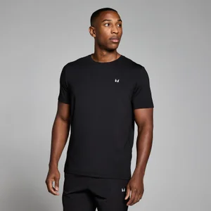 MP Miesten Active Ruudullinen T-Paita - Musta - Size XS