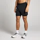 Miesten 5 tuuman MP 2-in-1 -treenishortsit – musta