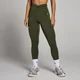 MP Naisten Tempo Dipped Waist Leggingsit - Metsänvihreä