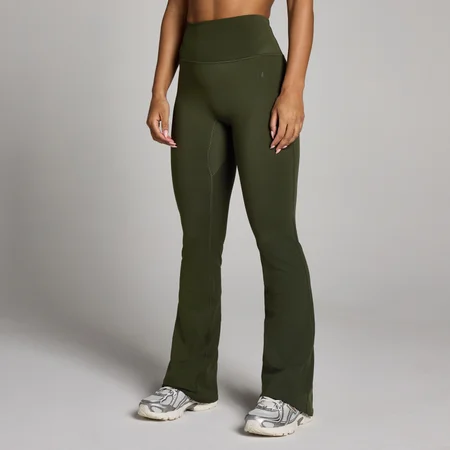 MP Naisten Tempo Flared Leggingsit - Metsänvihreä