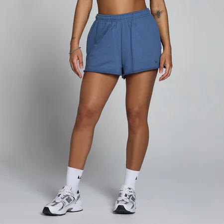 MP Naisten Kevyet Loopback-collegeshortsit - Slate Blue