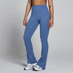 MP Women's Tempo leveälahkeiset leggingsit - Slate Blue - Size L