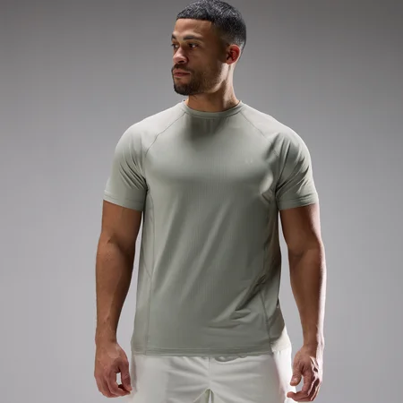 MP Miesten Training Ultra Mesh T-Paita - Fossiili