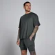 MP miesten t-paita Hybrid oversized verkko - Pesty musta