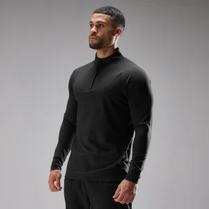 MP miesten treenipusero Training Ultra jersey 1/4 vetoketju - Musta - Size XS