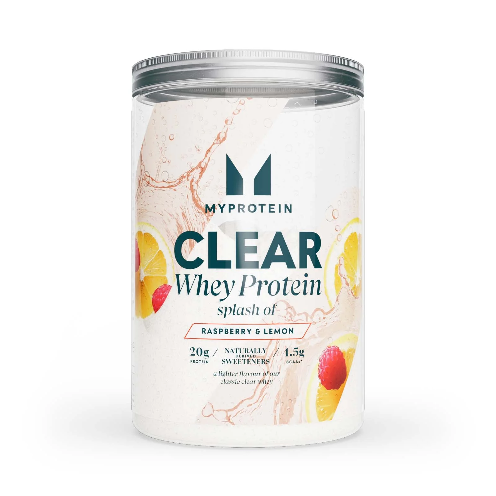 Clear Whey Splash - 390G - 15annosta - Splash Of - Raspberry & Lemon Image 1