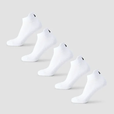 MP Unisex Lenkkarit (5 Paria) - Valkoinen