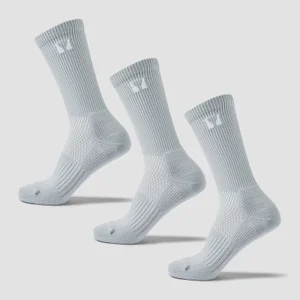 MP Juoksusukat (3 paria) - Kromi - Size UK 6-8