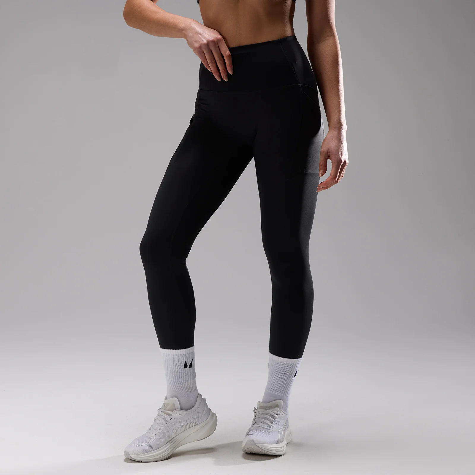 MP Naisten Velocity Ultra Leggingsit - Musta - XS Image 1