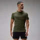 MP Miesten Velocity Ultra Seamless T-paita - Dusty Olive