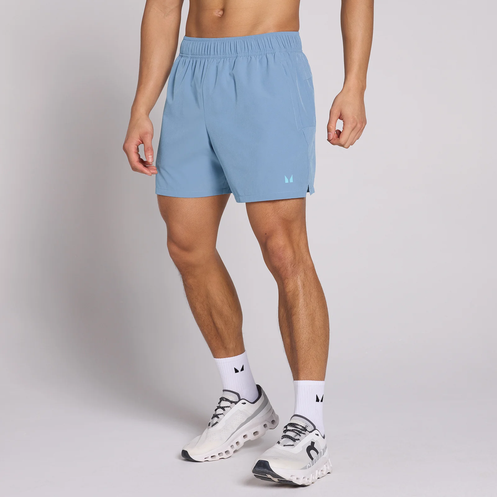 MP Men's Active Training 5" Pocket Short - Fog Blue - L Image 1