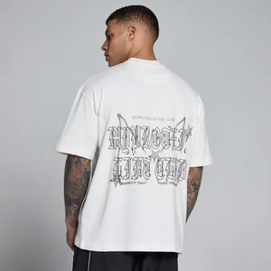 MP miesten Lift Graphic pestyoversized puuvillapaita - vintage valkoinen - Size S