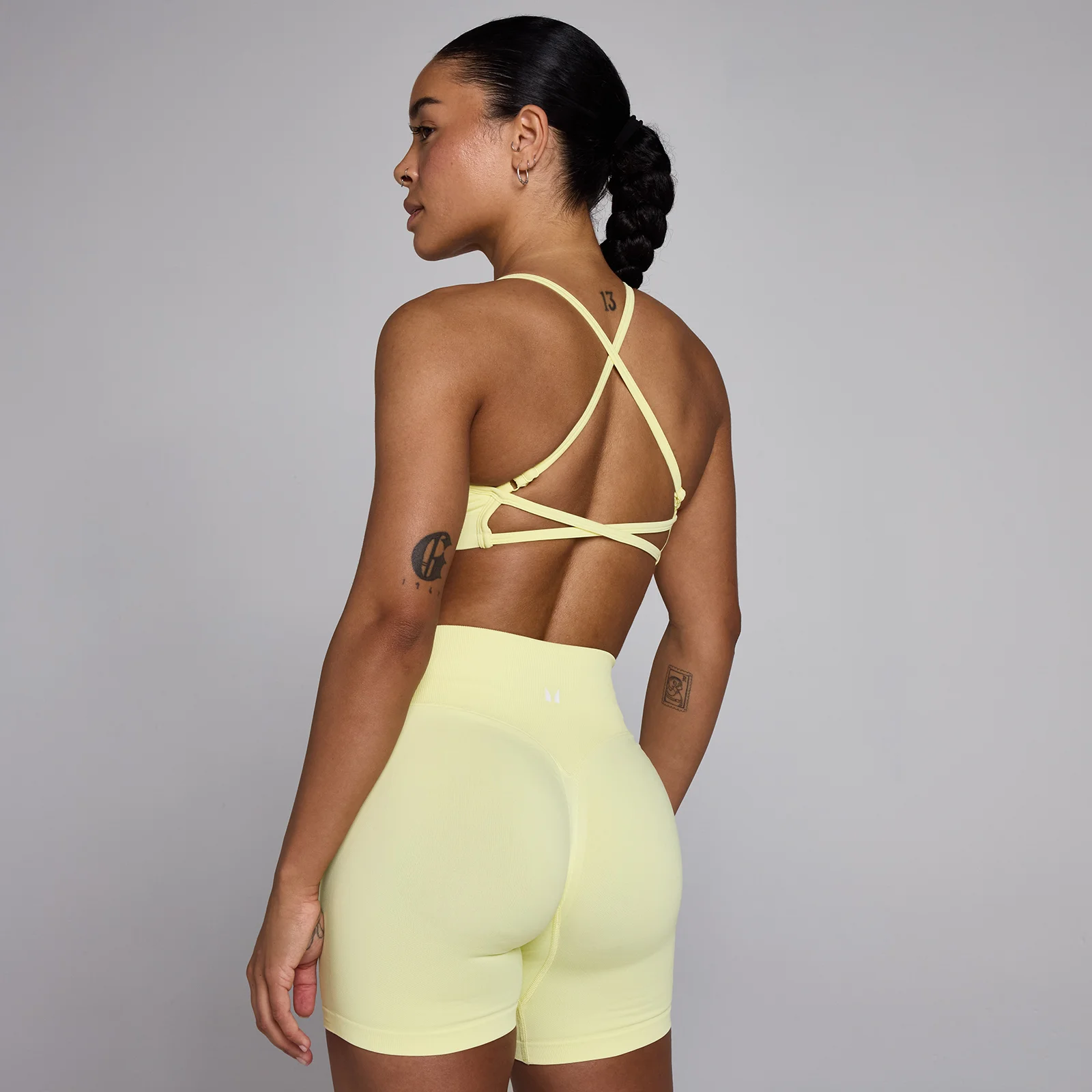 MP Women's Lift Seamless Strappy Bra - Lemon - XS Image 1