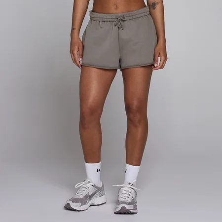 MP Naisten Lift Graphic Lifestyle Shortsit - Dark Truffle