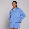 MP Naisten Basics Vetoketjullinen Huppari - Cornflower Blue