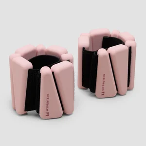 Myprotein Silikoni Nilkka-/Rannepainot Kassissa (1lbs) - Blush - Colour Blush