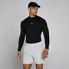 MP Men's Training High Neck Long Sleeve Baselayer -aluspaita - Musta