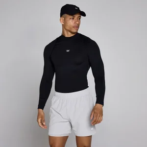 MP Men's Training High Neck Long Sleeve Baselayer -aluspaita - Musta - Size M