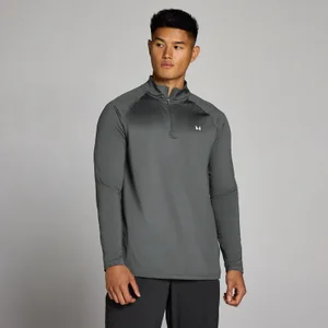 MP Miesten Training 1/4 Vetoketju - Tummanharmaa - Size M