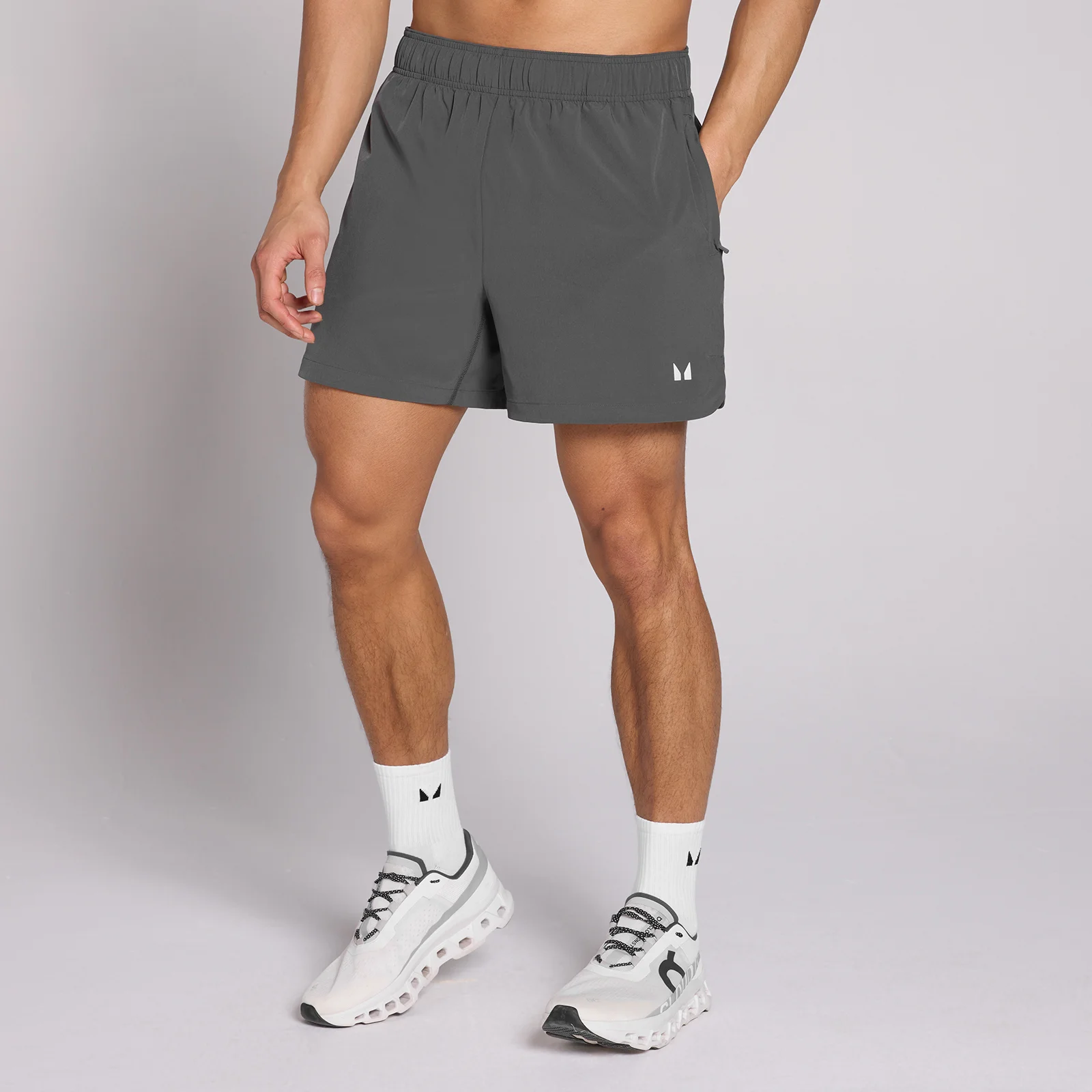 MP Men's 5" Woven Training Short - Dark Grey - L Image 1