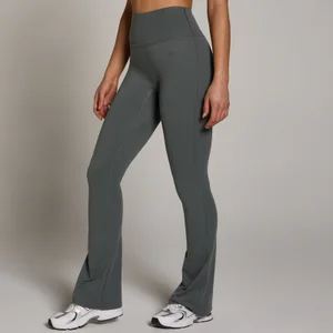 MP Naisten Tempo Leveälahkeiset Leggingsit - Tummanharmaa - Size S