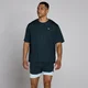 MP miesten Hybrid oversized verkkot-paita - Haalistunut sininen