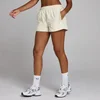 MP Women's Tempo Contrast Tie -kudotut shortsit - Aavikko