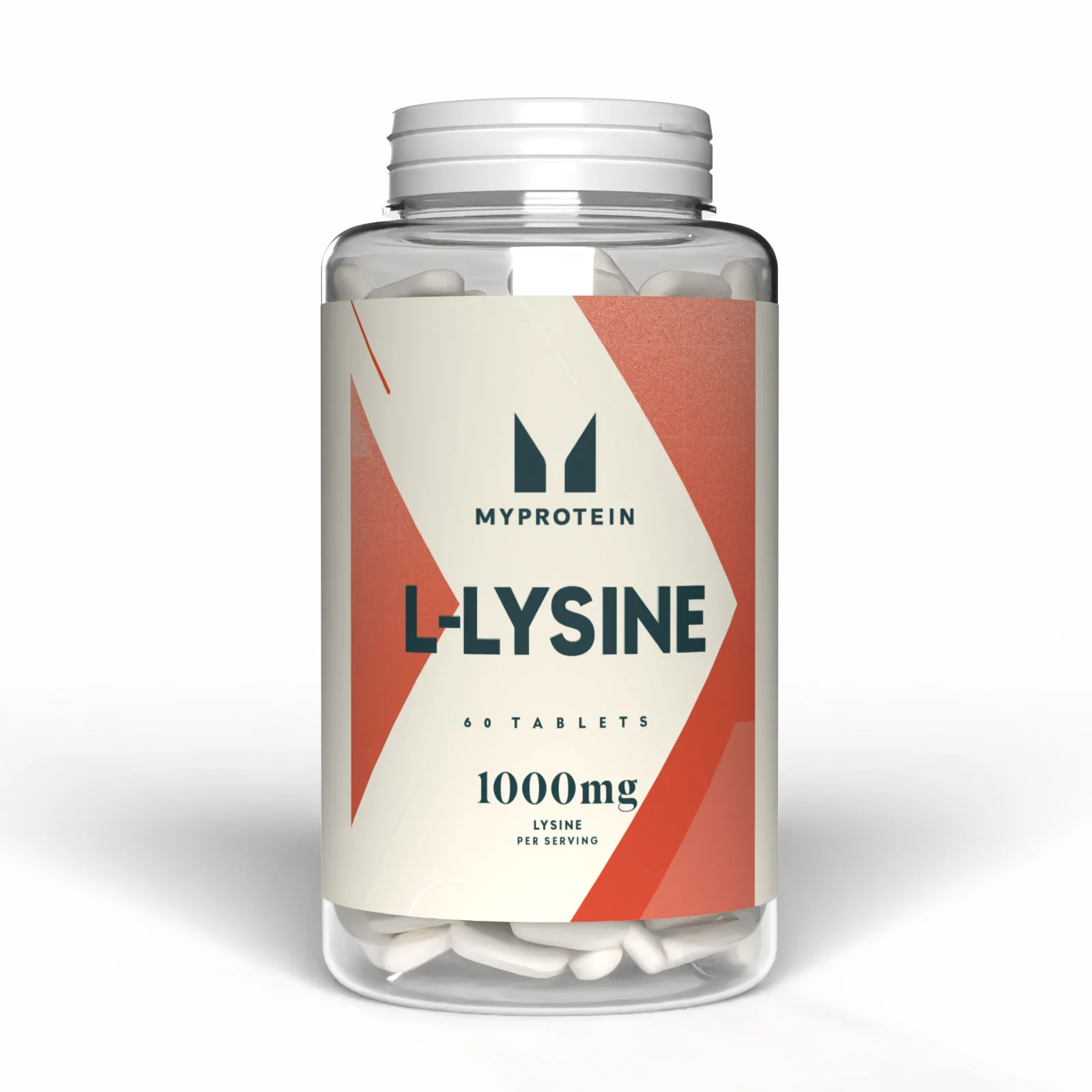 L-lysiinitabletit - 60 tablets, 30annosta - Maustamaton Image 1
