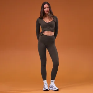 MP naisten Tempo kietaisupaita - Kaakao - Size XS