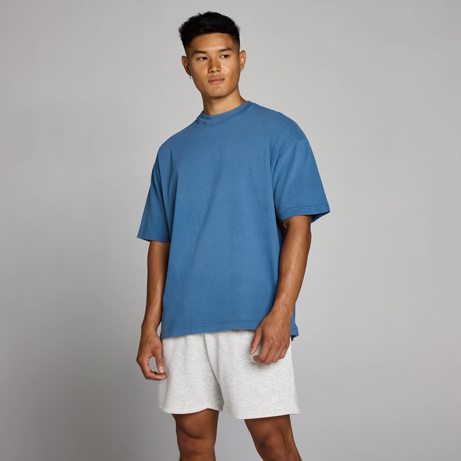 MP miesten Washed Oversized -puuvillapaita - Track Blue - XS Image 1