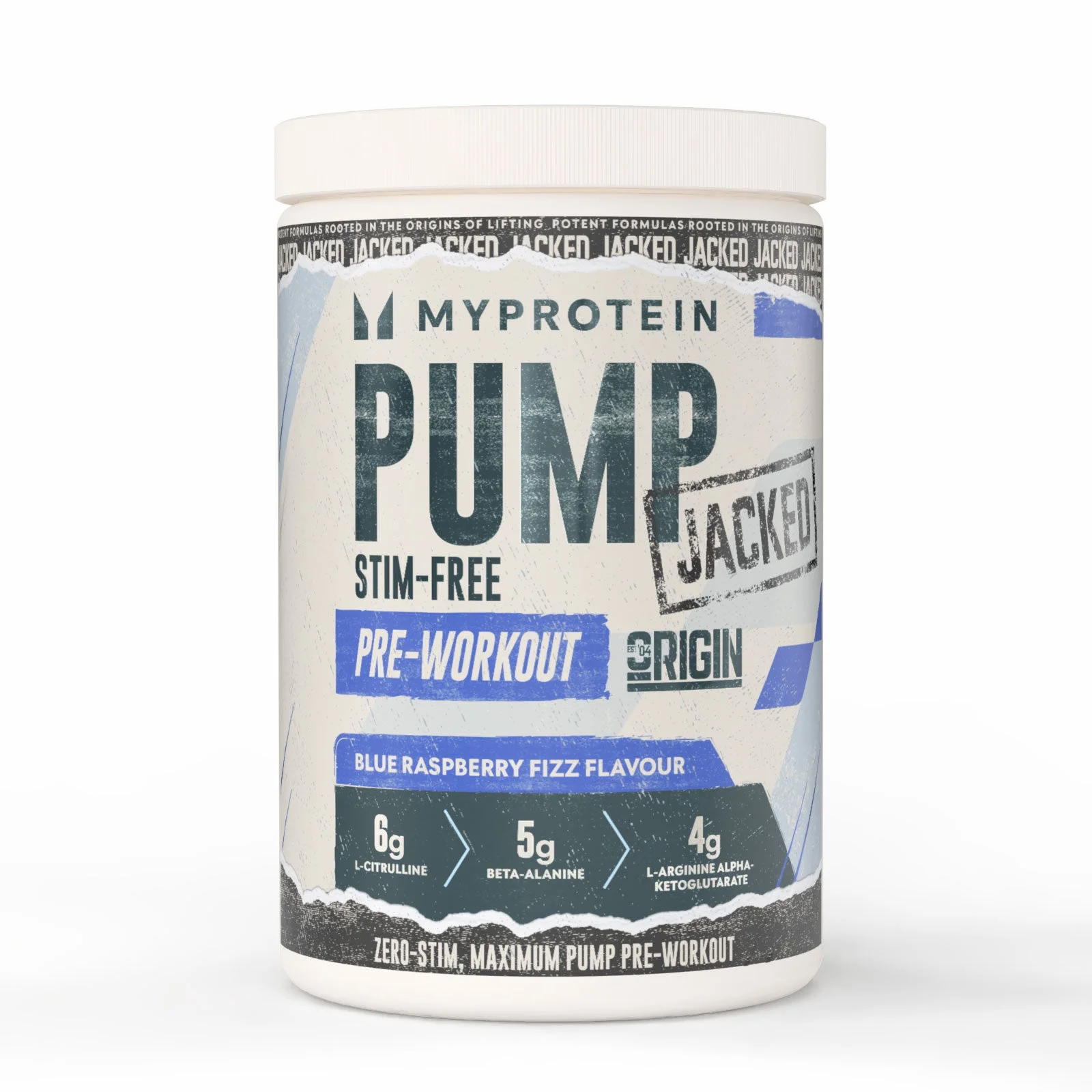 Origin Jacked Pump - 625G - 25annosta - Blue Raspberry Fizz Image 1