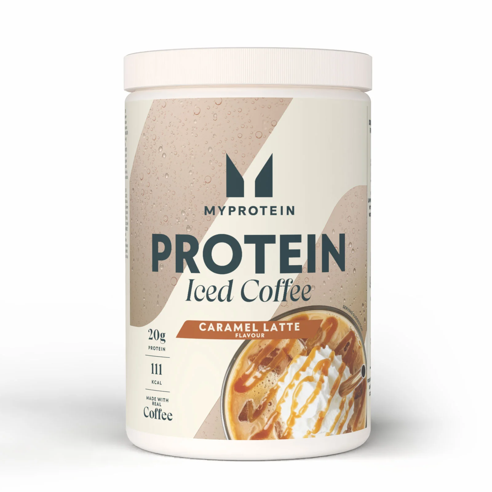 Protein Iced Coffee - 600G - 20annosta - Iced Caramel Latte Image 1