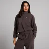 MP naisten suppilokauluksinen 1/4-vetoketjullinen fleece-paita - Kaakao
