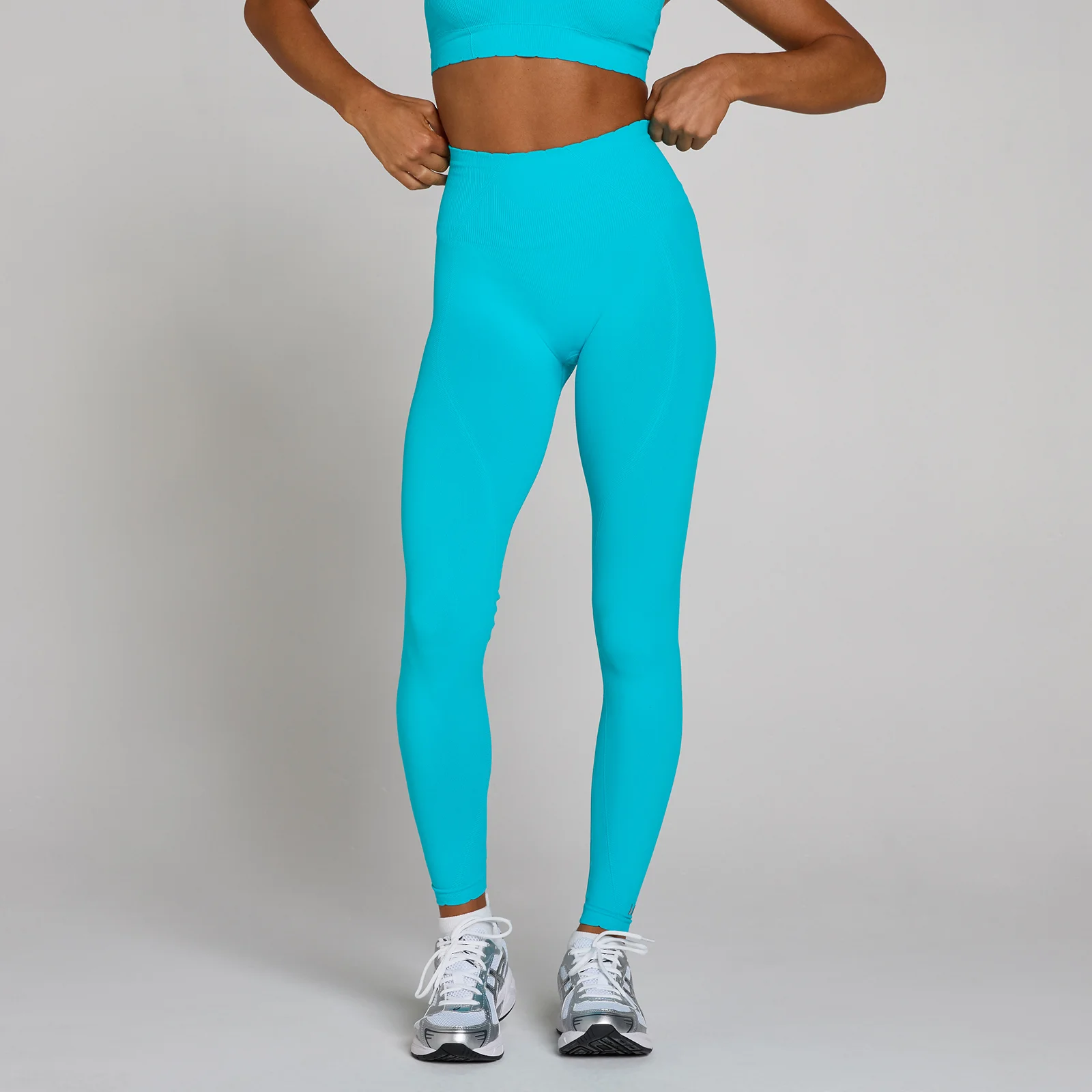 MP Naisten Tempo Ultra Seamless Leggingsit - Sähkönsininen - XS Image 1