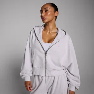 MP Women's Lifestyle vetoketjullinen huppari - Liitupöly - Size S