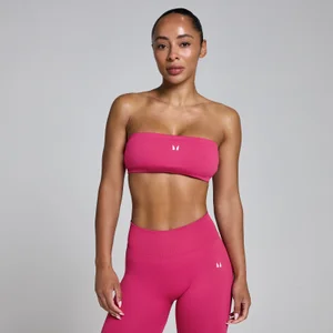 MP Women's Lift bandeau-urheiluliivit - Tumma marjanpunainen - Size XS