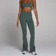 MP Women's Tempo leveälahkeiset leggingsit - Cloudy Green