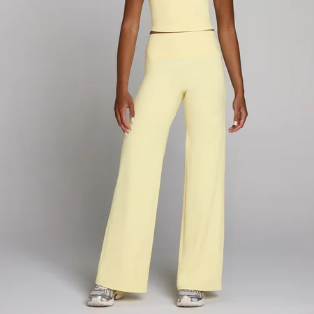 MP Women's Tempo leveälahkeiset leggingsit - Buttercream
