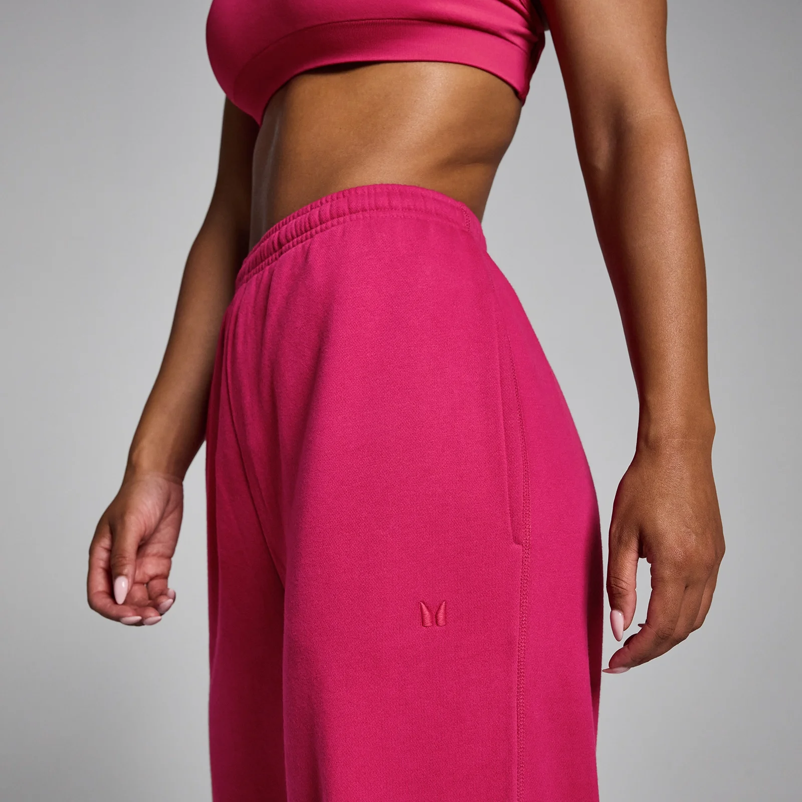 MP Women's Lifestyle Straight Leg Joggers - Bold Berry - S Image 4